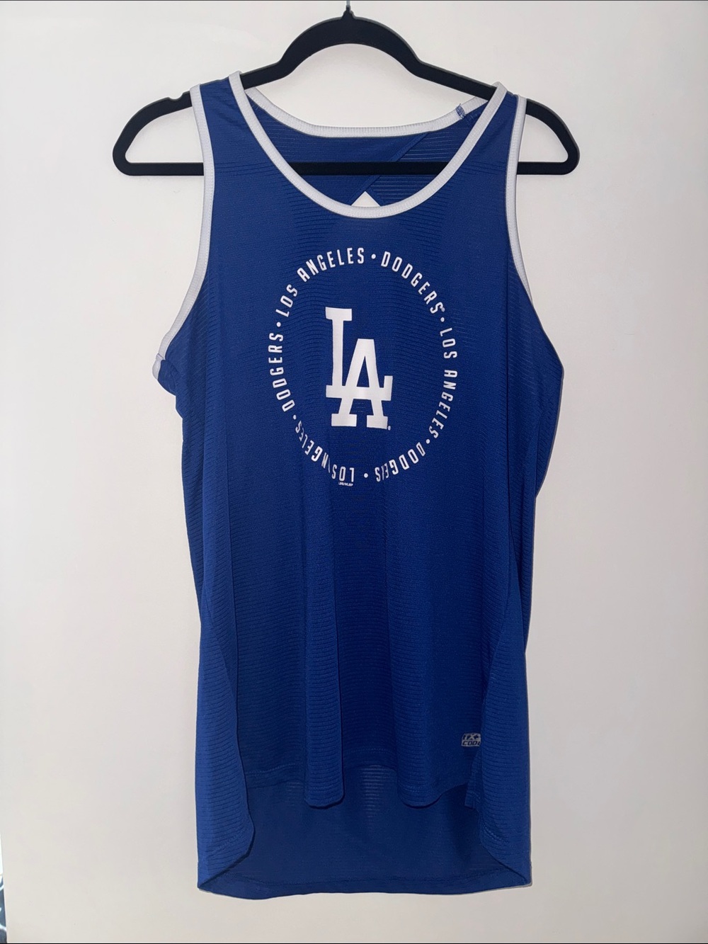 Los Angeles Dodgers Women's Royal Mesh Tank Top